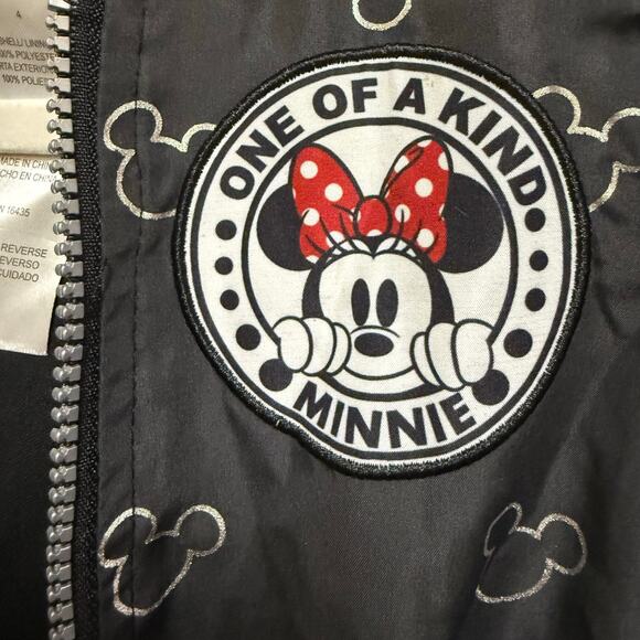 Minnie by Disney Girls Raincoat with Ears & Bow – Snap Detail – Zipper Broken 4 - Picture 7 of 8